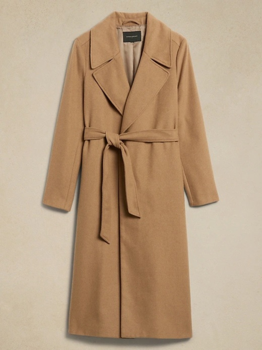Banana Republic Tie-Waist Wrap Coat